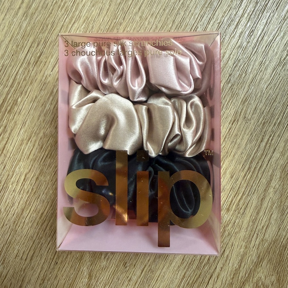 Brand New Slip Silk Scrunchies Multi Pack